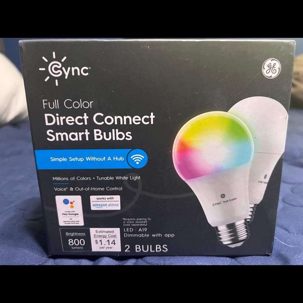 Cync Full Color Direct Connect Smart Bulbs